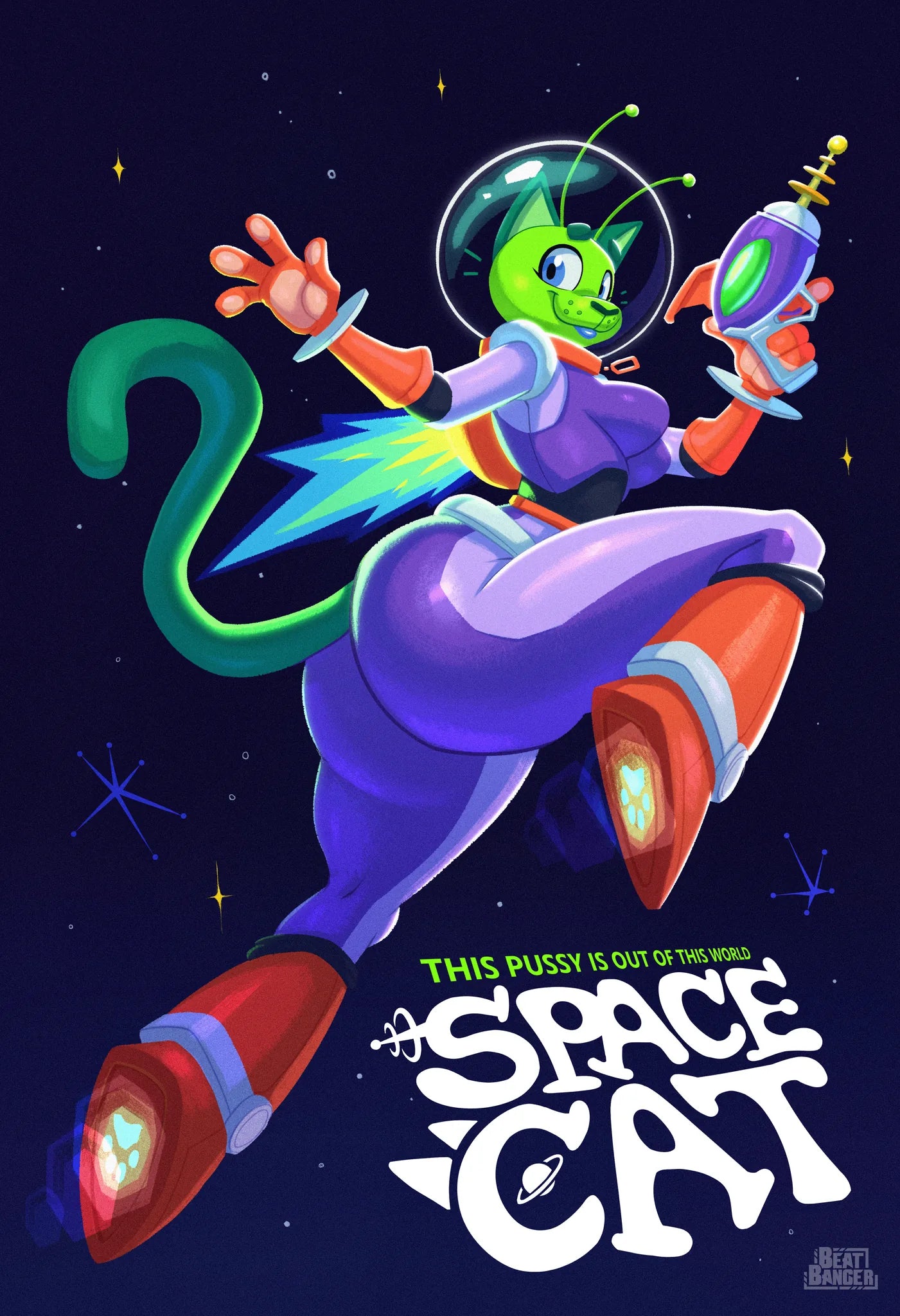Alien Cathy Print (13×19)
