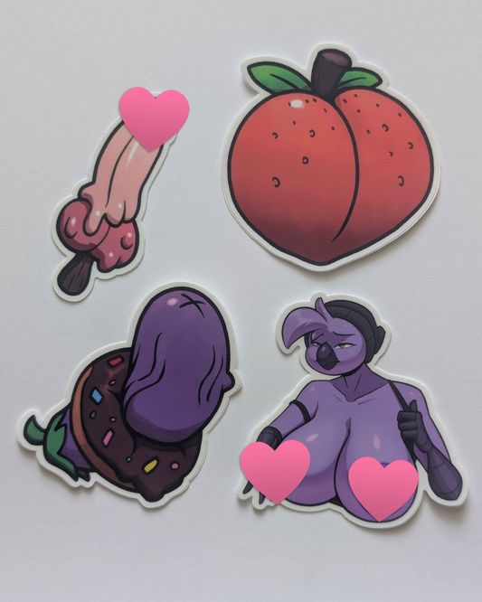 NSFW Beat Banger Stickers
